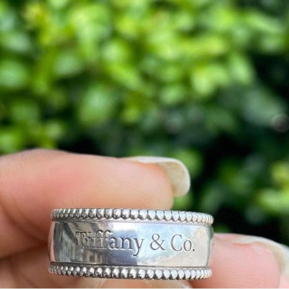 Tiffany Band 9.25 Sterling Silver Ring